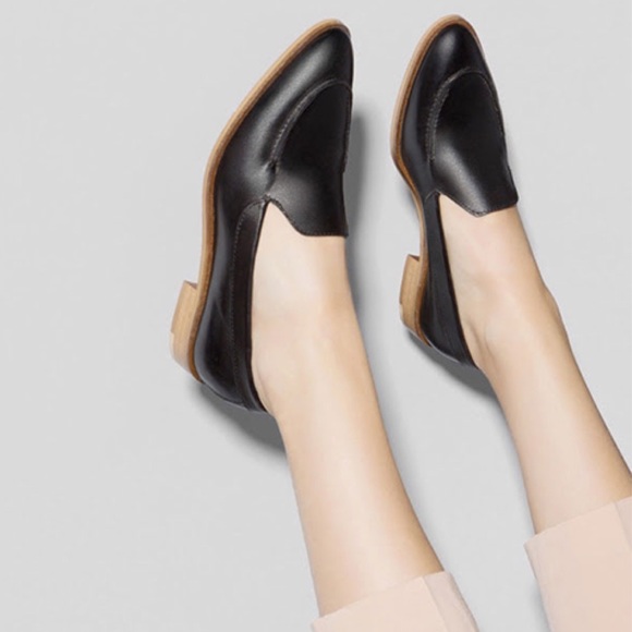 Everlane Shoes - Authentic Everlane Black Leather Loafers